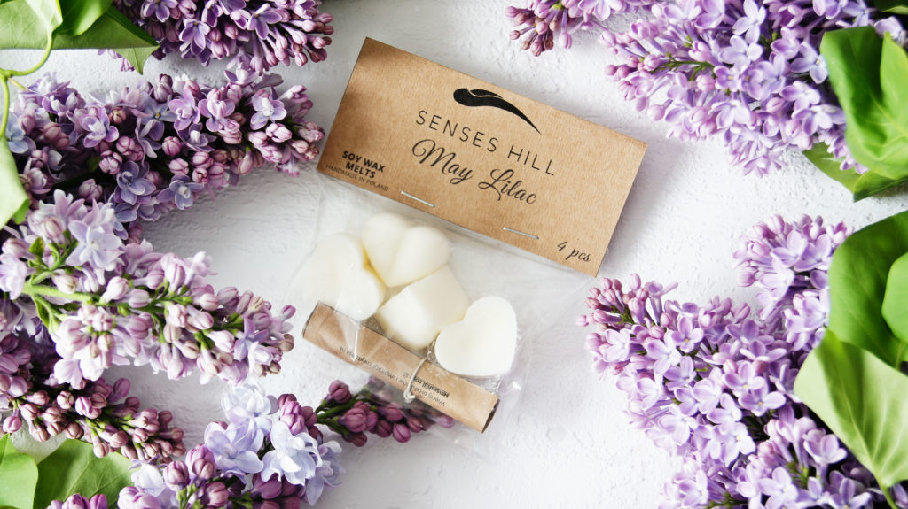Sojowe woski zapachowe May Lilac 4 szt.
