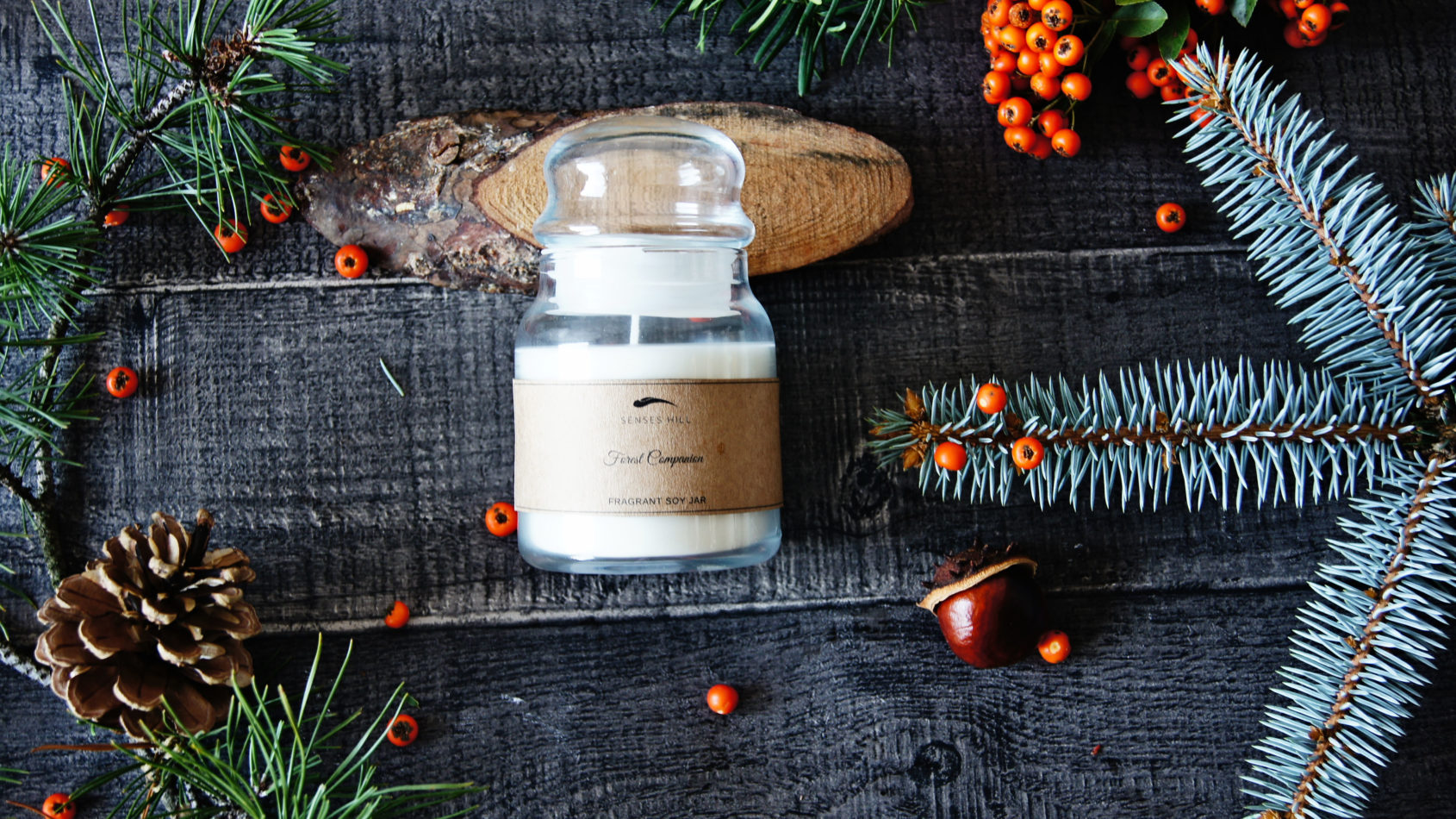 Leśne świece sojowe w szkle Senses Hill Wybierz świece zapachowe w sklepie internetowym Senses Hill